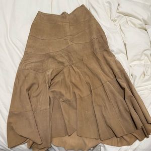 Ralph Lauren Suede Skirt